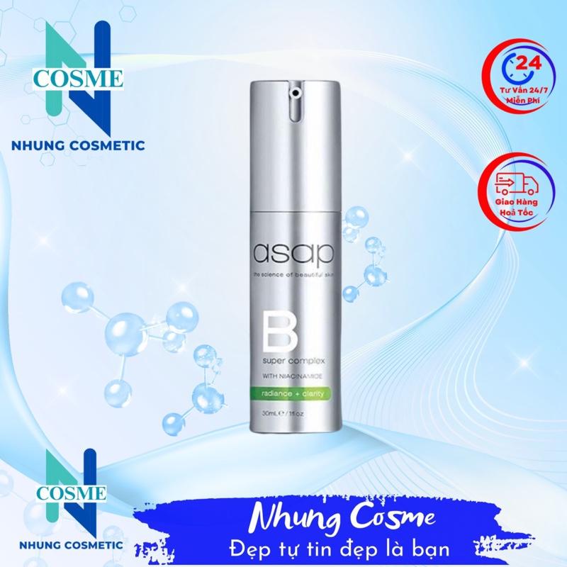 [Hàng công ty] Tinh Chất Dưỡng Sáng Da, Trị Mụn Asap Super B Complex 30ml