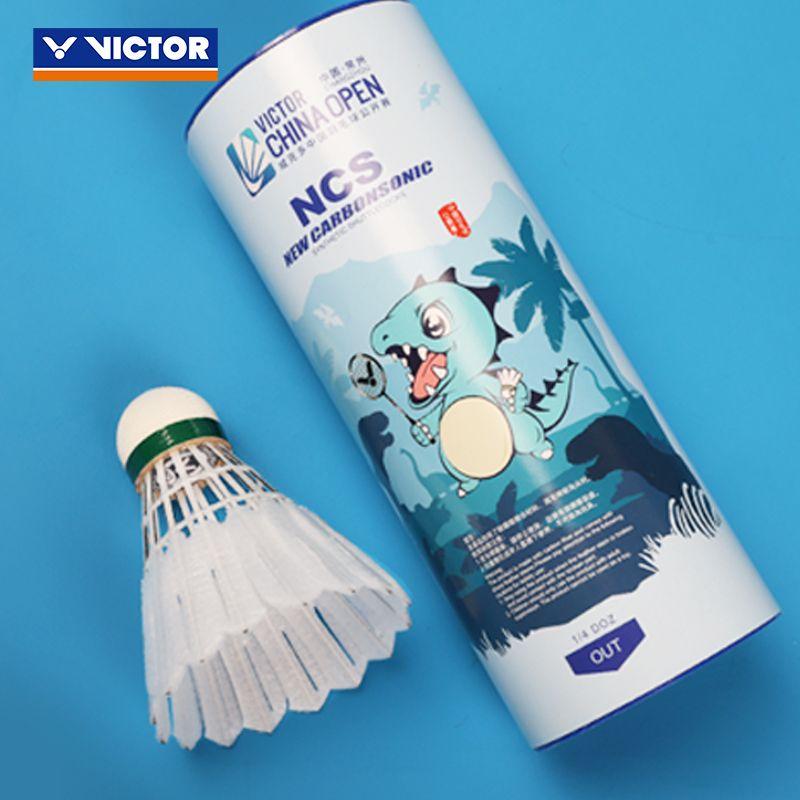 Bóng Âm Gốc Carbon, Kỷ Niệm Trận Đấu Trung Quốc Mở Cửa Victor2024, Ba Mảnh, Độ Đàn Hồi Cao, Bền, Cầu Lông Nhân Tạo Vợt Cầu Lông Cán Vợt 1