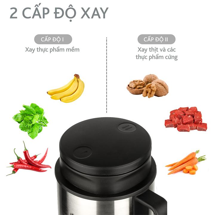 Máy xay thịt cá, xay rau củ RAF công suất lớn 1000W cối 5L inox 304 RAF Chính Hãng 3