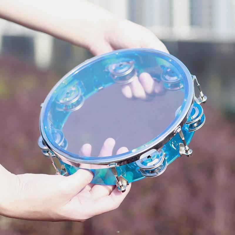 Product Introduction of 8 Inch Self-tuning Tambourine, 1 Count Professional Musical Instrument for Adults, Musical Instrument for Home School Office 18