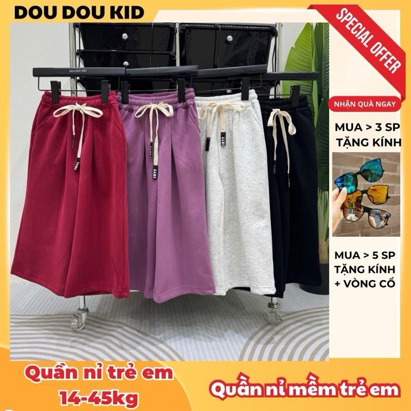   Ko Tăng Size  QN10 Quần Nỉ Cho Bé 11-35kg,Phong Cách Hàn Chất Nỉ Ép Chính Phẩm 