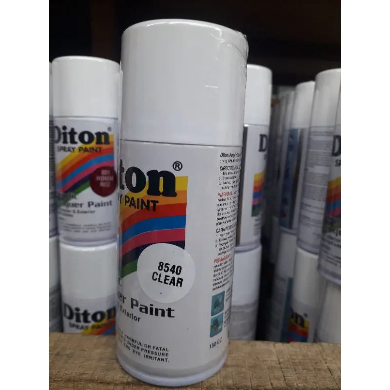 Pilok Pilox Cat Semprot diton pink merah muda stabilo pink putih pernis primer grey abu abu 150cc 4