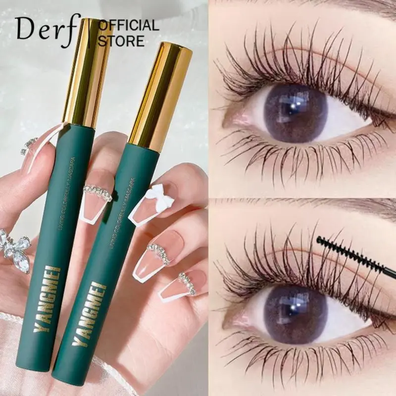 (COD)Mascara Không Thấm Nước, Làm Phồng, Làm Cong, Chống Nhòe, Tự Nhiên, Dài, Trang Điểm Mắt, Mỹ Phẩm Cosmetic