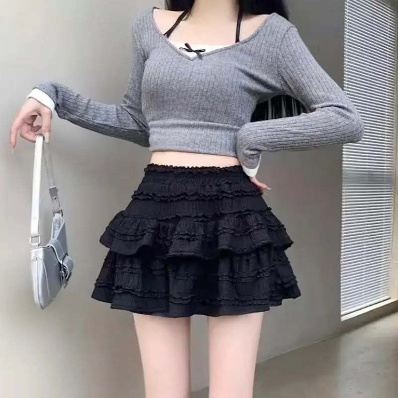 Chân váy xoè 2 tầng/ Có Lớp quần trong chị em phái đẹp an tâm khi mặt