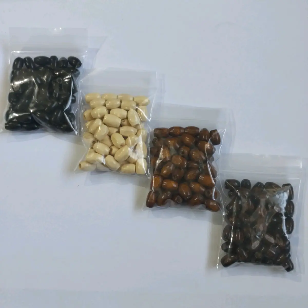 10x6mm Wooden  Beads for DIY Crafts (50 Pieces)