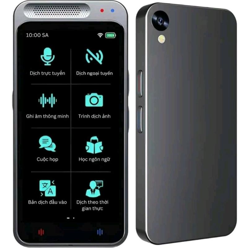 Máy phiên dịch Z6/A10 Dịch siêu chính xác thông minh AI Dịch đa ngôn ngữ Phiên dịch 138/140 ngôn ngữ Du lịch  công việc Giao tiếp ngôn ngữ Học ngoại ngữ máy phiên dịch  135 thứ tiếng  Máy phiên dịch tiếng Trung/Anh/Việt/Nhật/Hàn/Thái