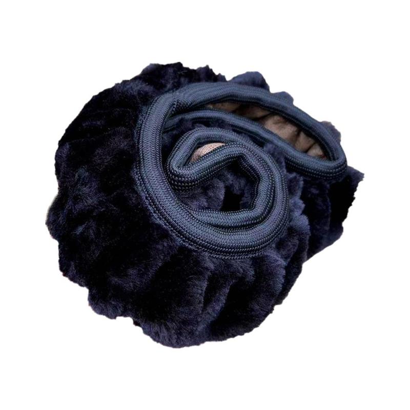 Product Introduction of High Quality Warm Car Steering Wheel Cover Gearshift Handbrake Cover Plush Thick Black Protector Super Women Decoration Soft Pink Man 22