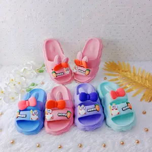 Sandal Anak Terbaru Model Mixue Pita Slop Size 30 - 35