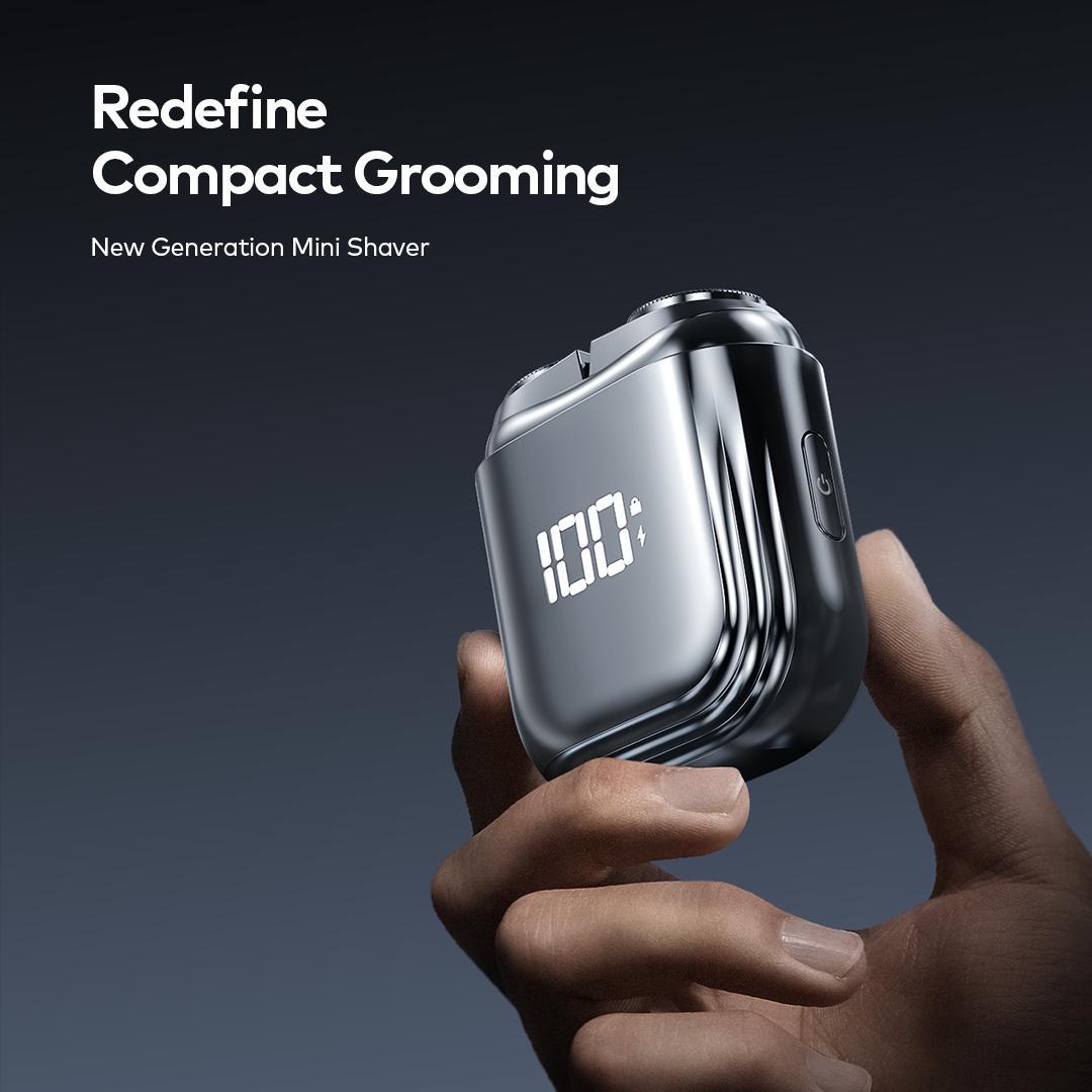 itel Classic Mini Shaver | Cukur Elektrik Mini Portable dengan Layar LED Pintar | Pisau Stainless Steel & Penutup Higienis | Desain Logam Premium | Tahan Air IPX7 | Cukuran Halus & Nyaman itel Classic Mini Shaver | Cukur Elektrik Mini Portable dengan Layar LED Pintar | Pisau Stainless Steel & Penutup Higienis | Desain Logam Premium | Tahan Air IPX7 | Cukuran Halus & Nyaman