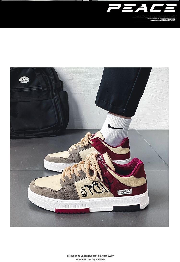 Product Introduction of Men's Shoes Autumn New Student Trend All Competition Sports Shoes Water Design Special Summer Korean Casual Sneakers 12