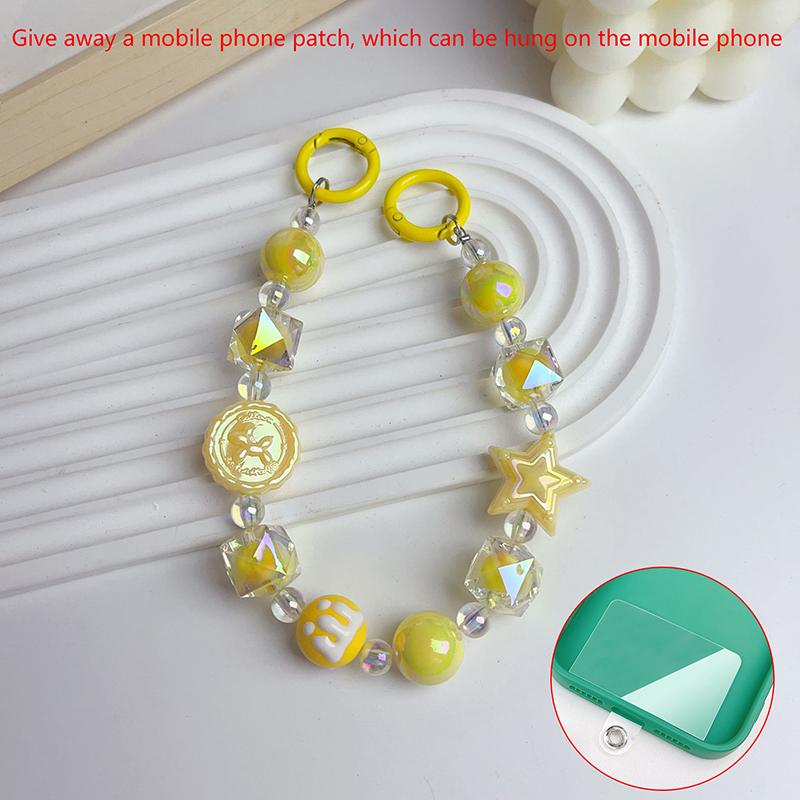 Product Introduction of Dây Chuyền Điện Thoại Hạt, Thiết Kế Dễ Thương, Tương Thích Với Các Thiết Bị Di Động Iphone Và Android, Móc Chìa Khóa, Dây Treo Túi, Mặt Dây Chuyền Móc Chìa Khóa, Thích Hợp Cho Phụ Nữ, Phụ Nữ Và Trẻ Em Gái, Phụ Kiện 23