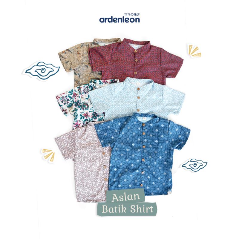 ARDENLEON Atasan Kemeja Anak Laki Laki Aslan Batik Shirt 2.0 4