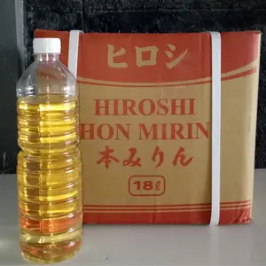 Hiroshi Hon Mirin 18 L ukuran 1 karton (mirin asli atau murni)