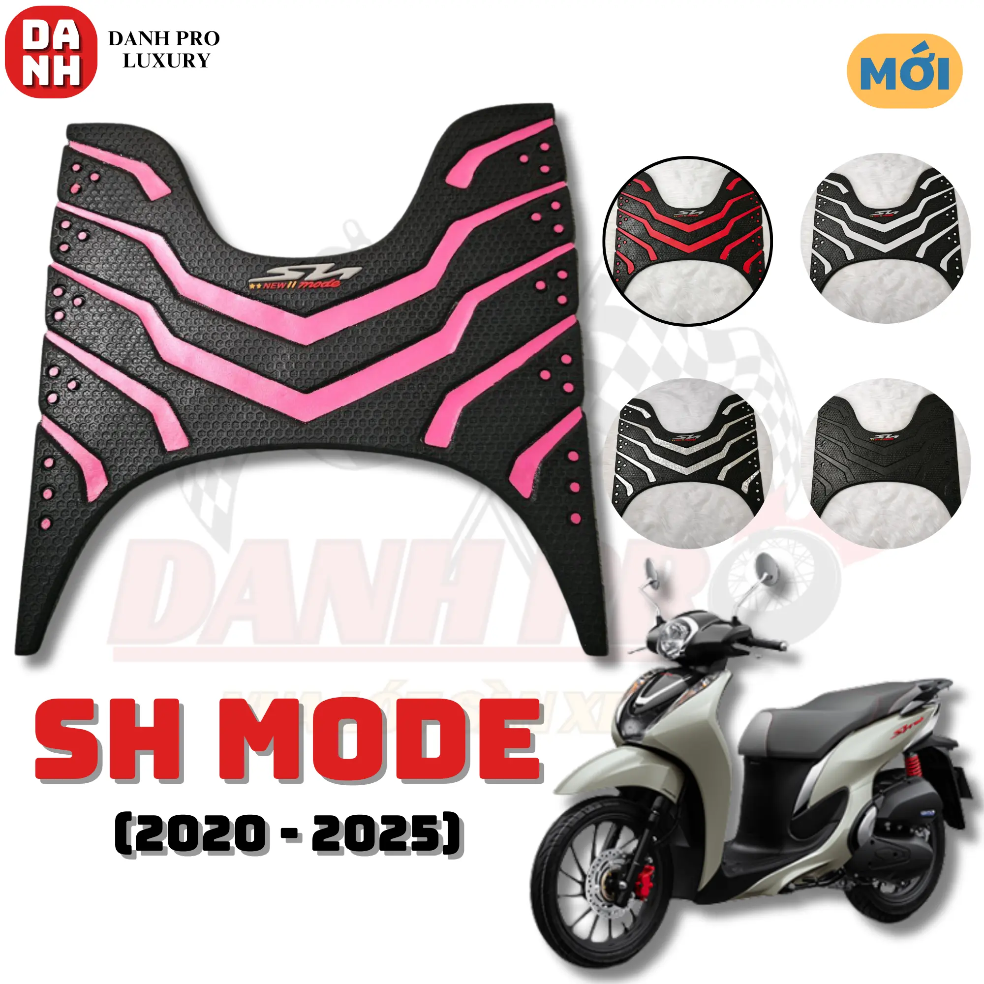 THẢM LÓT SÀN XE SH mode đời 2020-2021-2022-2023-2024-2025 kiểu zin dày dẻo cao cấp