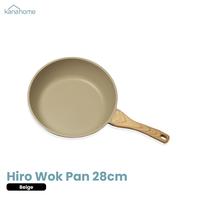 Gambar Kanahome - Hiro Wok Pan Dies Cast / Wajan Marble Induksi Anti Lengket 28cm dari Kanahome-id Kab. Bandung 1 Tokopedia