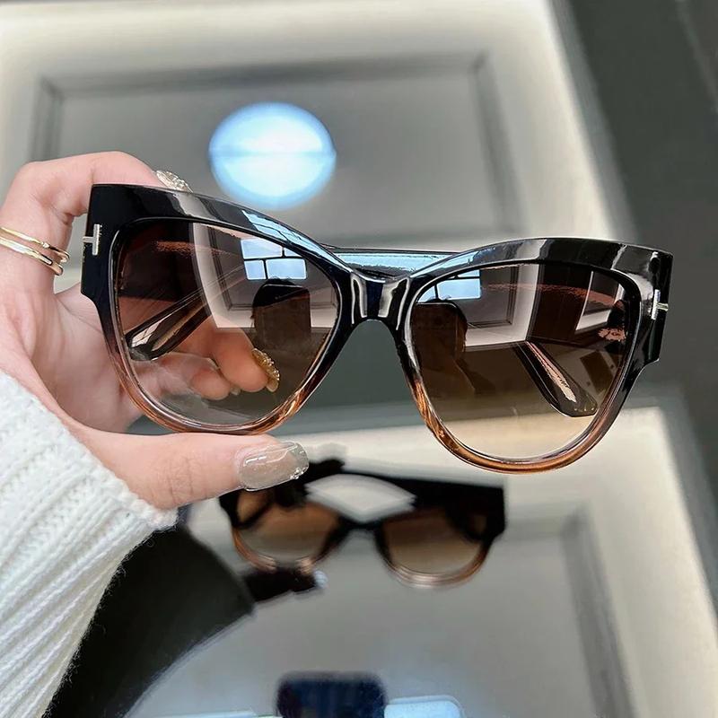 Product Introduction of Classic Cat Eye Sunglasses Women Men Fashion Sun Glasses Female Male Designer Mirror Casual Travel Shades Oculos De Sol 5