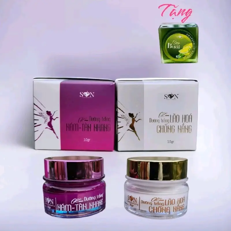 COMBO Kem Face Nám SON Phiên Bản Mới Cô Tiên Miền Tây Kèm Cao Bưởi 0