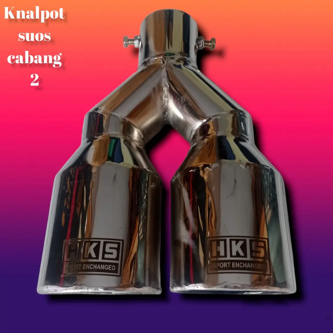 Knalpot HKS suos knalpot sos cabang bensin dan solar jet bus