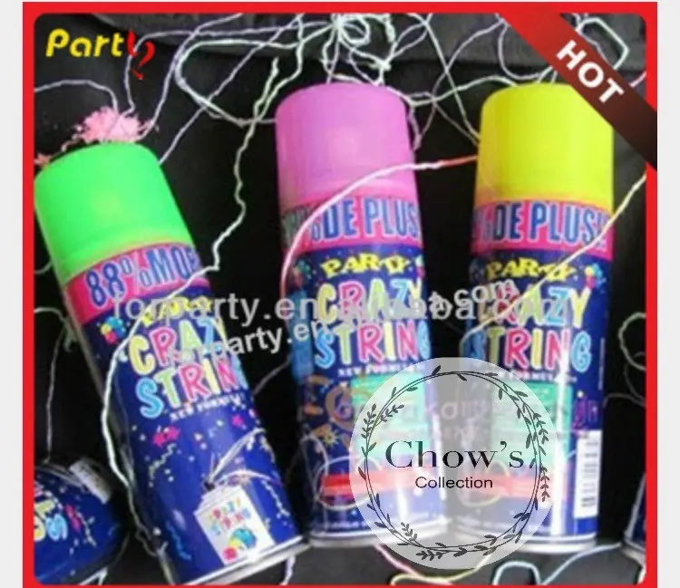Party String / Semprotan Jaring Laba-Laba / Crazy String