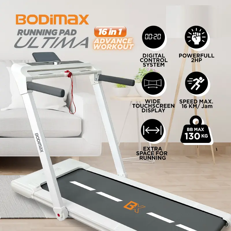 BODIMAX RUNNING PAD ULTIMA –  TREADMILL/ RUNNING PAD/ GYM / ALAT OLAHRAGA 1