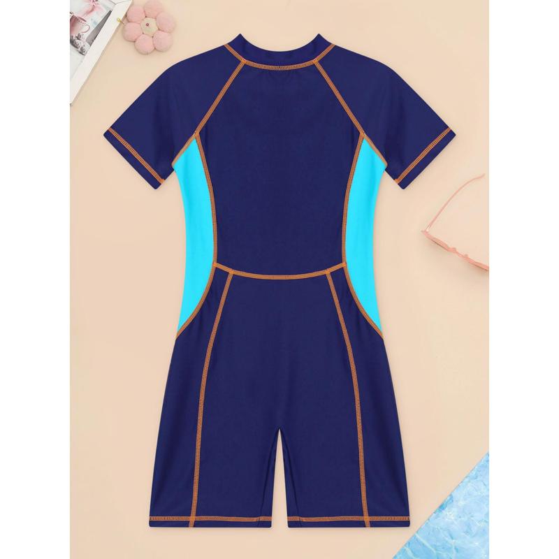 Jizyo Girls Boys Swimming Costume for Surfing Diving Kids Rash Guard Swimsuit UPF 50+ Bathing Suit 6