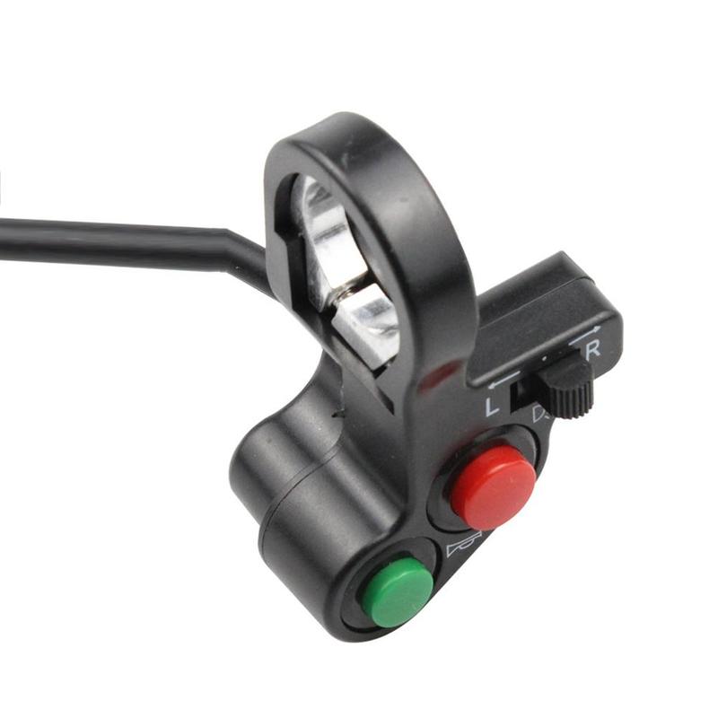 Multifunctional Motorcycle Handlebar Switch Headlight Horn Turn Signal Combination Electric Bike Scooter 5