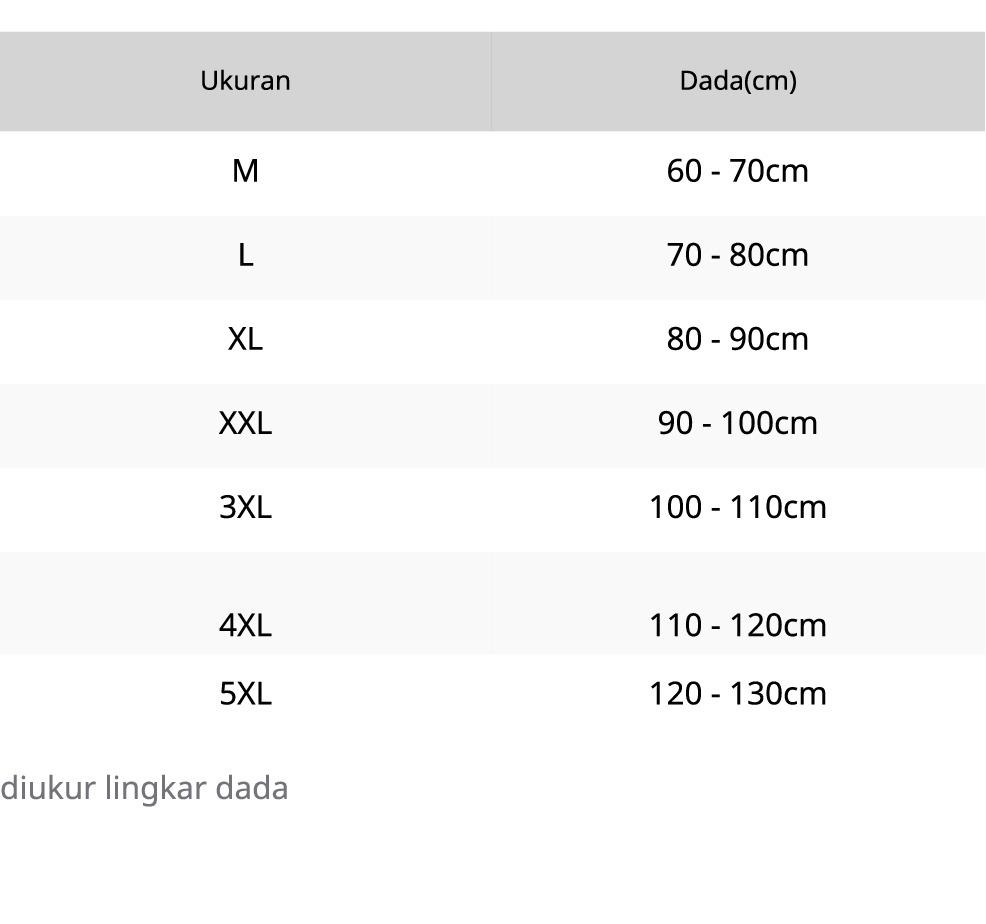 Chest binder korset perata dada korset unisex model basic