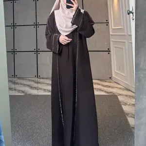 DFM - Arshila Abaya (Exclusif) Dress Series Tanpa Hijab Bahan Sabrina Anti UV Abaya Gamis Abaya By DFM