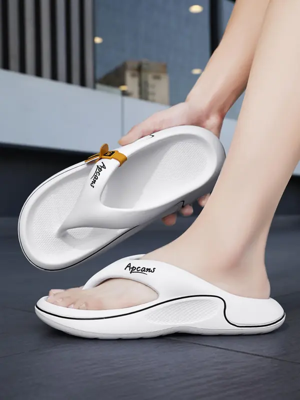 Women's Casual Plain Color Slides, Soft Comfortable Non-slip Slippers, Summer Beach Slippers, Footwear, Girl Walking Shoes, Couple Slippers, Sandal 5