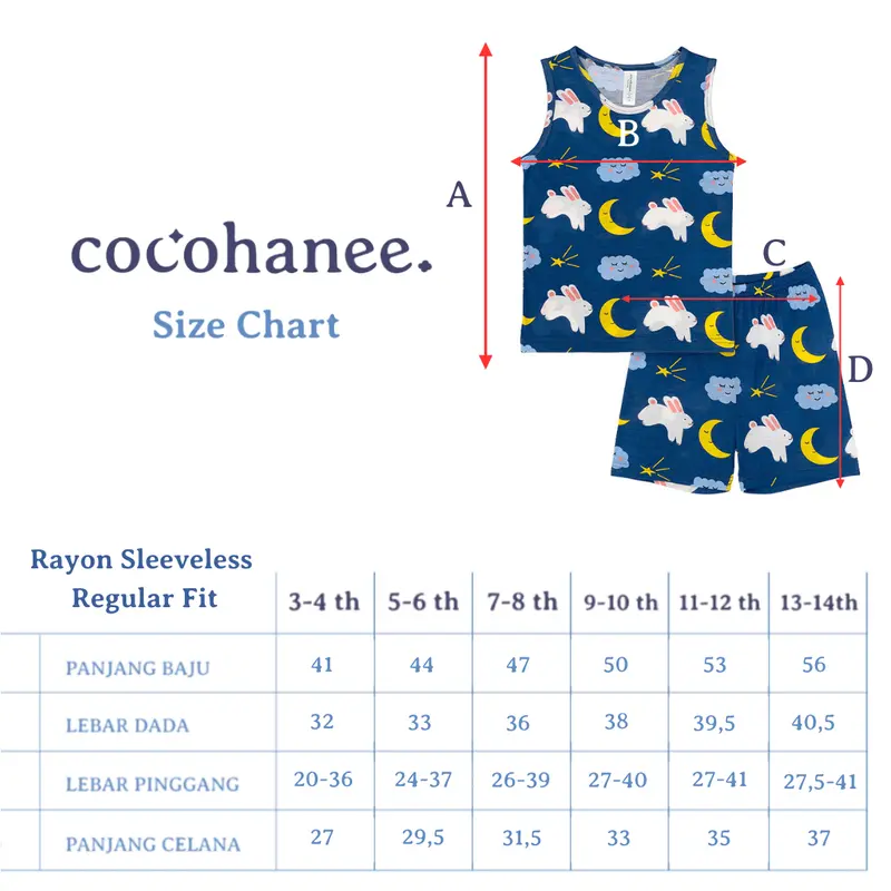 Cocohanee - Moon Rabbit Sleeveless Set 5