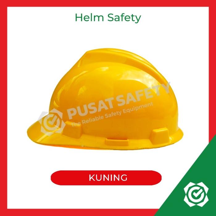 Gambar Helm Safety Proyek MSA VGard Lokal Standar dari Pusat Safety Kota Administrasi Jakarta Barat 5 Tokopedia
