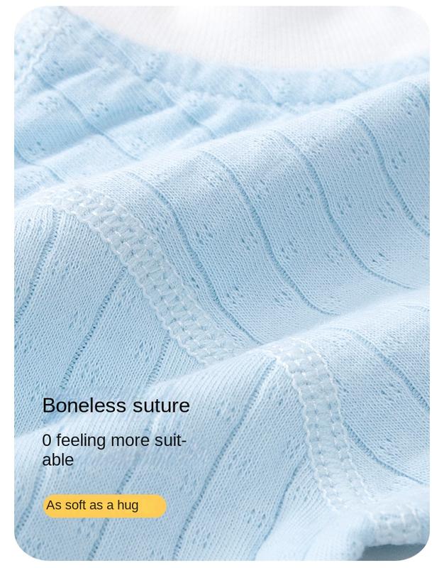 Product Introduction of Bộ Quần Áo Mùa Thu Cho Em Bé Chất Liệu Cotton Nguyên Chất, Đồ Lót Giữ Nhiệt Cho Trẻ Em, Áo Liền Quần Dài Cho Em Bé Đồ Ngủ Xẻ Tà Cho Bé Trai, Thích Hợp Cho Bé Gái, Lý Tưởng Cho Cơ Sở Mùa Xuân Và Mùa Thu Thun 5