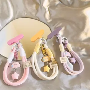 BG26 Gantungan HP Korea Style Tali Aesthetic/Strap Ganci dan Tas Warna Pastel Unik Cocok untuk Kado