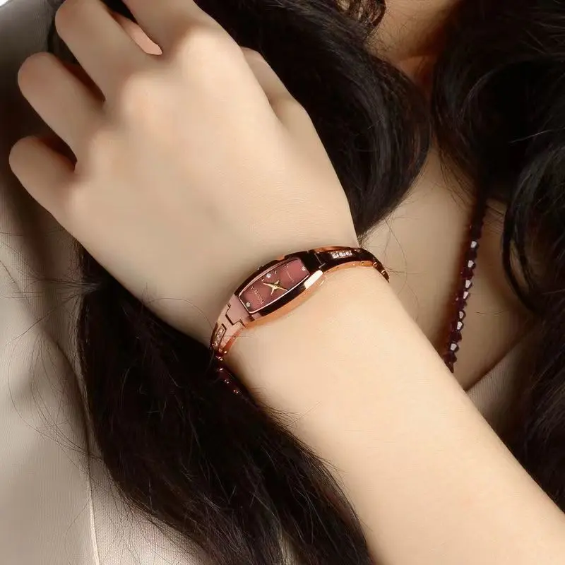 Đồng Hồ Cơ Tự Động Thụy Sĩ, Hàng Mới Về, Dành Cho Phụ Nữ, Không Thấm Nước, Thanh Lịch, Màu Sắc Cao, Thích Hợp Làm Quà Tặng Sinh Nhật Bạn Gái