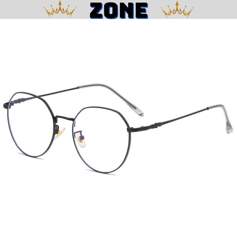 Gọng kính cận nam bằng kim loại cao cấp Kính mắt không độ giả cận nam thời trang style hàn quốc Zone K026 Mắt Kính gentle monster Voi Móc Khoá Hoa kinh kính sunglasses gọng kính cận cho gọng kính cận