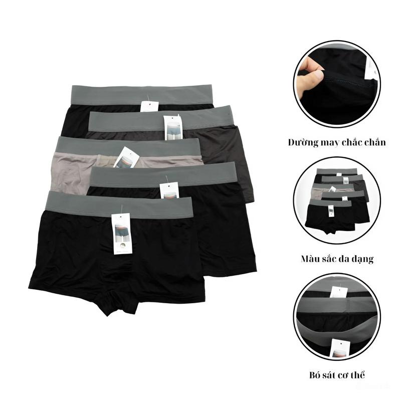 Product Introduction of Combo 10 Quần sịp nam chất liệu cotton co giãn 4 chiều nhẹ nhàng thoáng khí ... Boxer Quần Boxer 6