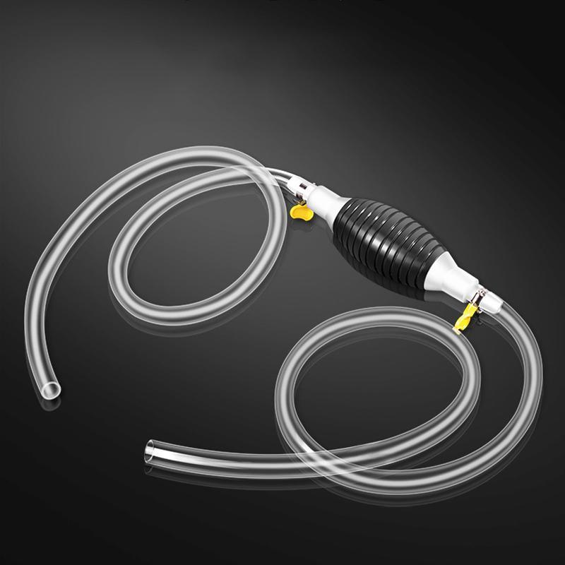 Car Manual Oil Tank Suction Pipe, 1 Set Oil Pump Pipe, Aquarium Fish Tank Siphon Change Pipe, Manual Cleaning Tool, Thickened and Lengthened Water Pump 6