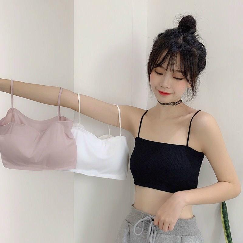 Áo Lót Nữ - Áo Bra Đúc Su Quây 2 Dây 8881 - BRA 267