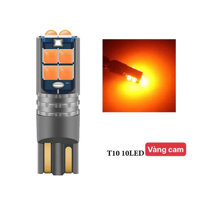 Bóng led T10 CTLight gắn sinhan, demi, xe ô tô , xe máy