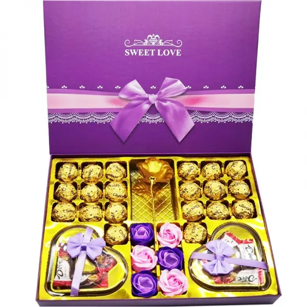 Love Chocolate Candy Holiday Candy Gift Box Snack Birthday Snacks