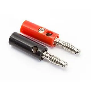 Jack Banana PVC / Jack Penghubung Arus DC - HARGA 1 PASANG 0