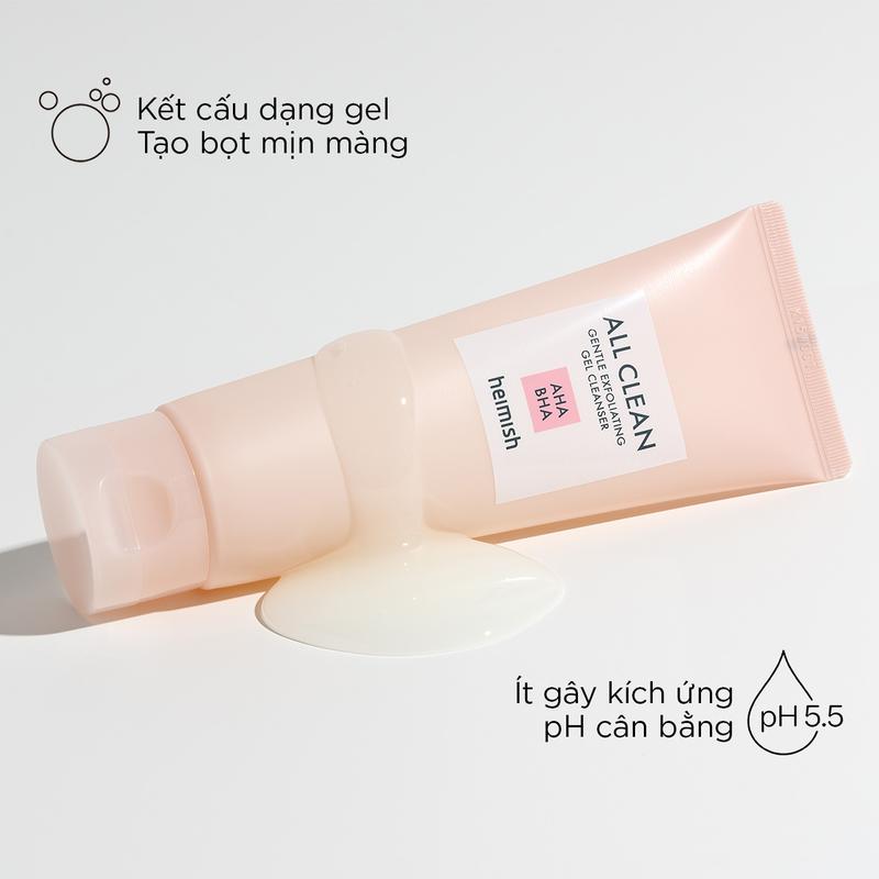 Product Introduction of Gel rửa mặt h​e​i​m​i​s​h A​l​l C​l​e​a​n G​e​n​t​l​e E​x​f​o​l​i​a​t​i​n​g G​e​l C​l​e​a​n​s​e​r 130ml - Giúp làm sạch sâu 2