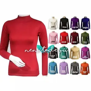 Manset Kaos / Manset Kaos Wanita - Resleting Belakang