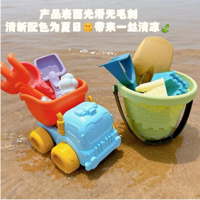 Product Introduction of Sand Digging Tools, Children's Beach Toys, ATVs, Children Playing At The Beach, Sand Castle, Bucket Set, Water Toys 21