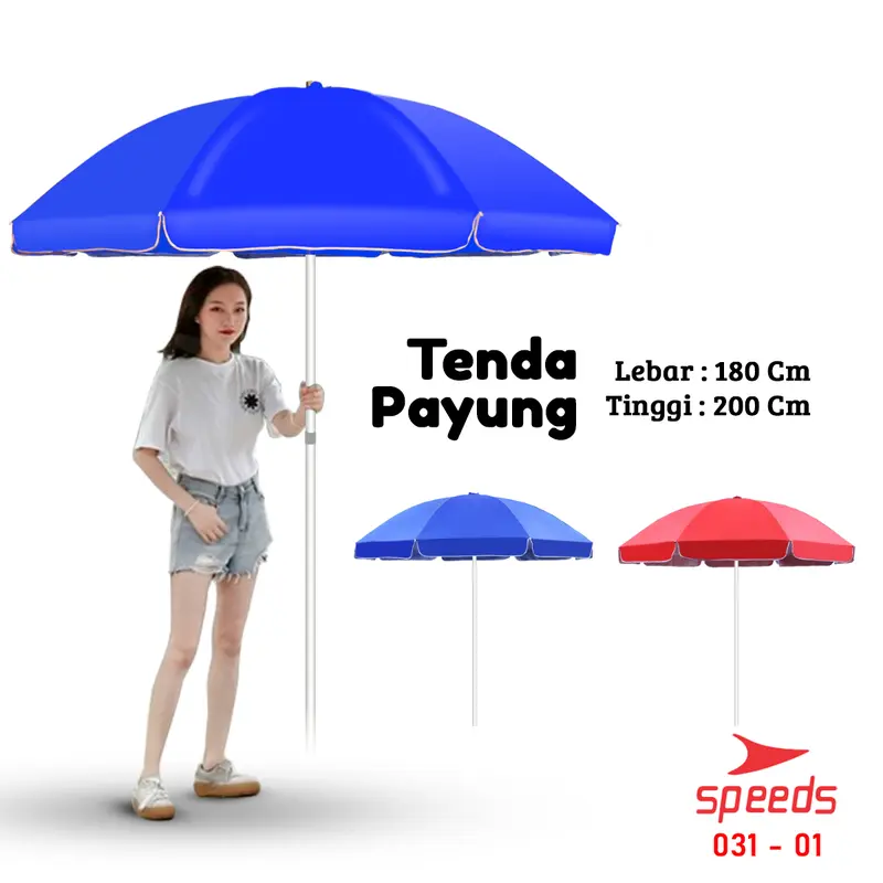 SPEEDS Tenda Jualan Dagang Peralatan Outdoor Bahan Adem dan Nyaman 031-1 0