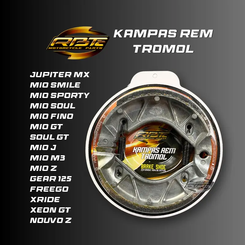 KAMPAS REM BELAKANG TROMOL PIRODO JUPITER MX MIO J M3 Z S FINO