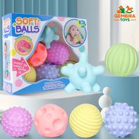 Gambar GEMBIRA TOYS 6Pcs Mainan Mandi Bayi Bola Puzzle Pijat Lembut Suara | Edukasi Perkembangan Sensorik Aman Bayi 0-2 Tahun - Boxed 1（6pcs） dari GEMBIRA TOYS Mall Kab. Tangerang 1 Tokopedia
