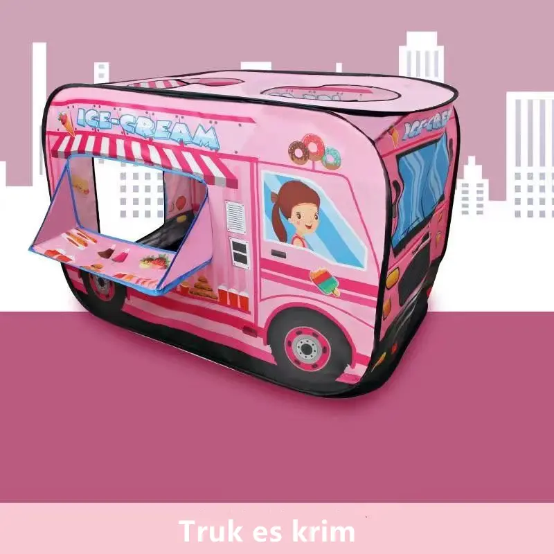 Portable Baby Tent Kid Crawling Tunnel Play Tent House Ball Pit Pool Tenda Anak-anak 5