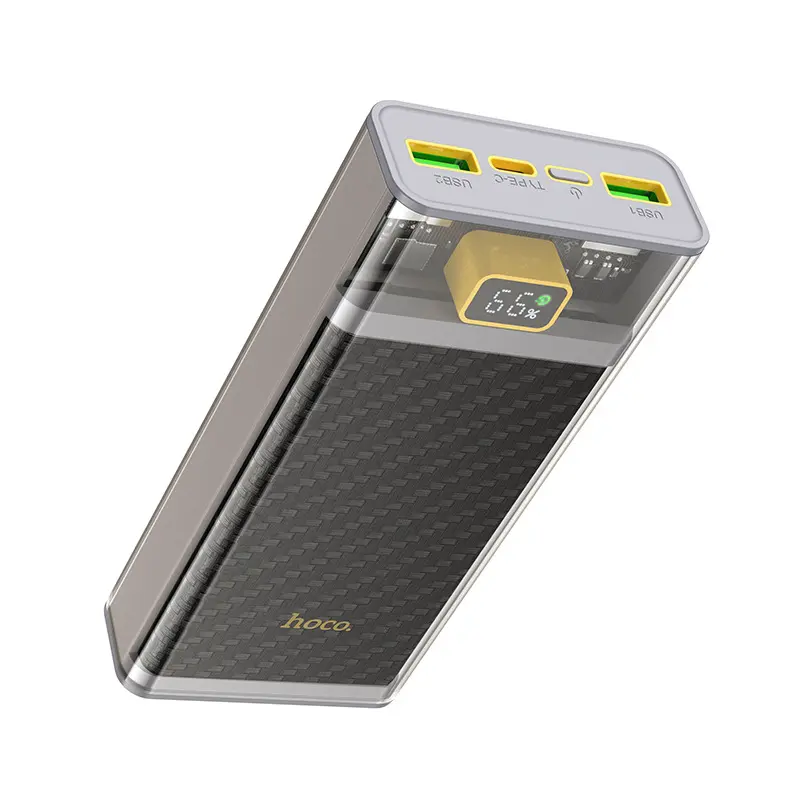 Sạc dự phòng nhanh 20w Hoco J103A dung lượng pin 20000mAh PD20w + QC22.5w có màn LCD hiển thị dung lượng pin 6