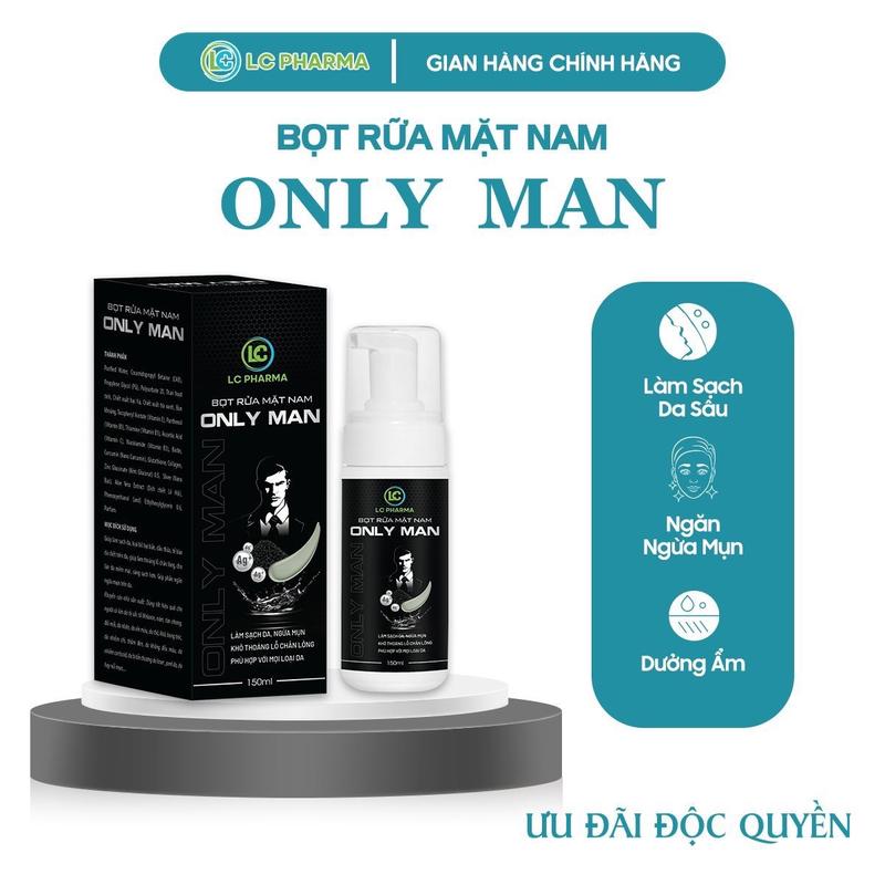  Sữa Rửa Mặt Cho Nam  150ml  